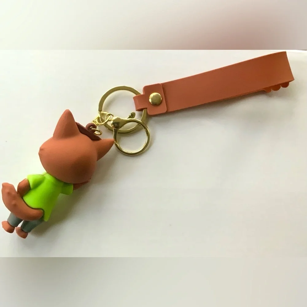 Kids Keychain Set - Pink and Brown